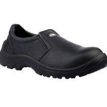 Euro Safety Aqua Slip On Non-Woven Microfiber Steel Toe 200 J Safety Shoes Black_0