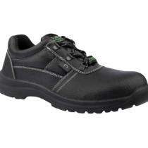 Euro Safety Armadillo Tds Printed Grain Leather Steel Toe Safety Shoes Black_0