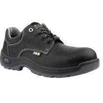 Euro Safety Terminator Pro Tds Printed Grain Leather Fiber Glass 200 J Safety Shoes Black_0