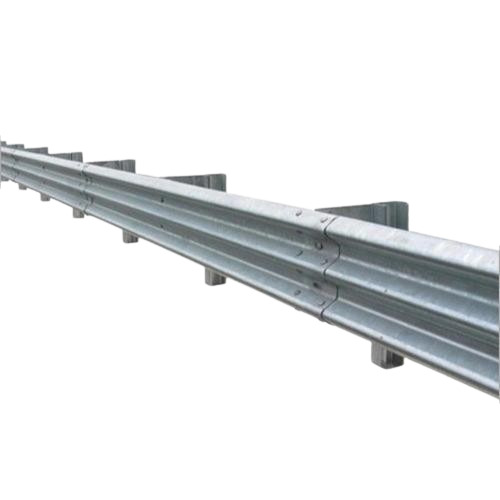 VD Zincare W Beam Metal Crash Barrier Galvanized Steel 4318 mm_1