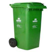 Nilkamal Free Stand Bins Green 120 L Plastic_0