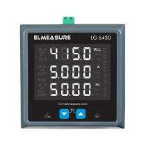 ELMEASURE LG 6430 100 mA - 100A IP51 Single Phase 3 Row 4 Digit LCD Energy Meters_0