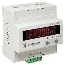 ELMEASURE LG 5120D 6 mA - 6 A IP51 Three Phase 7 Digit LCD Energy Meters_0