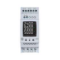 ELMEASURE M 50 6 mA - 6 A IP51 Three Phase 7 Digit LCD Energy Meters_0