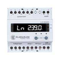 ELMEASURE LG 2520D 6 mA - 6 A IP51 Three Phase 7 Digit LCD Energy Meters_0