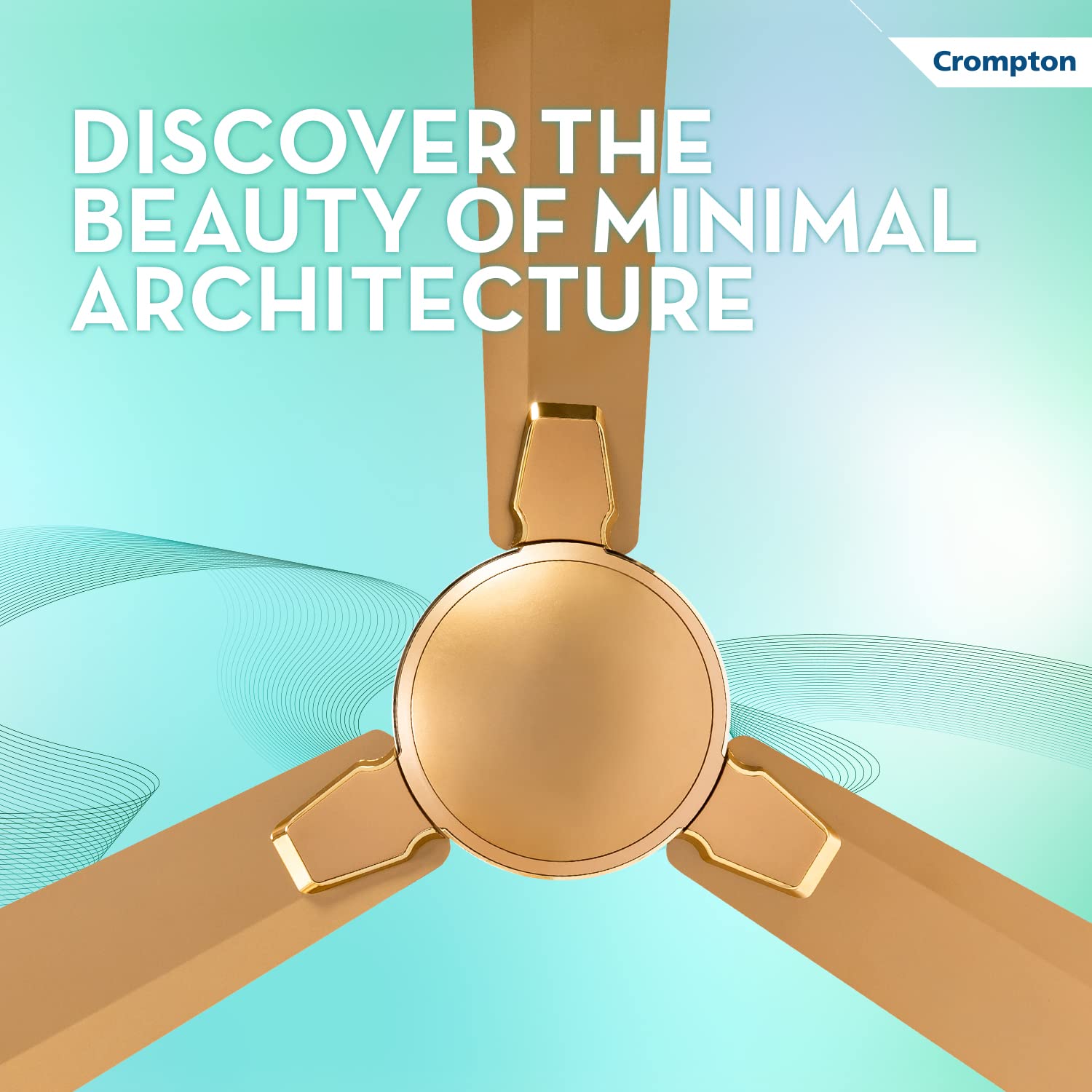 Crompton Aura 2 Prime Antidust 1200 mm 3 Blades 55 W Birken Gold Ceiling Fans_2