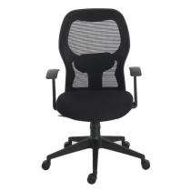 Durian Mesh Chair Black 595 x 670 x 1125 mm Two Pieces Injection Moulded Office Chairs_0