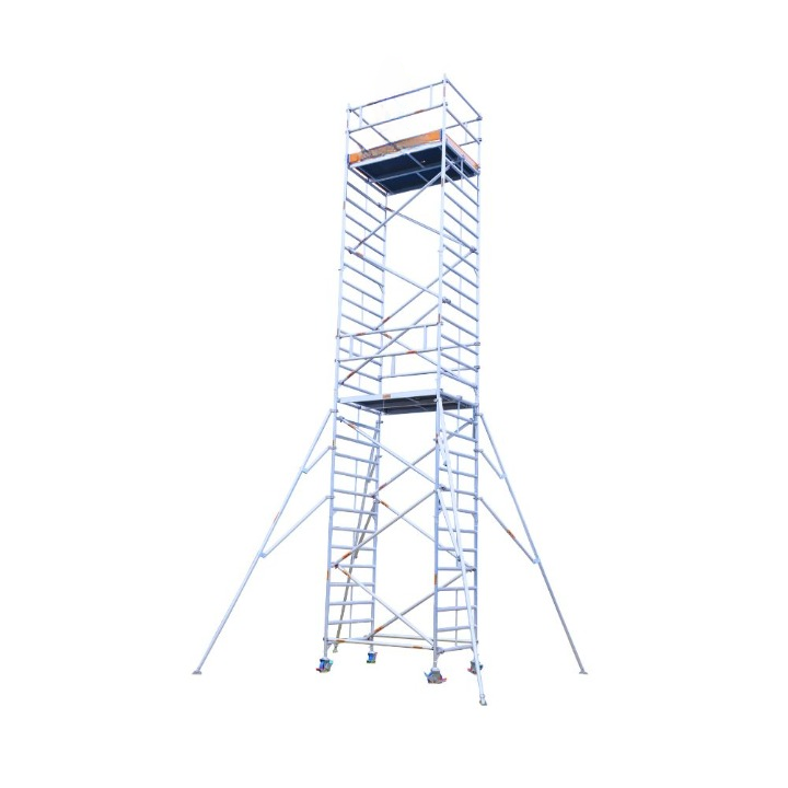 MSAFE 10.4 m Mobile Tower without Stairs Scaffolding Tower 1800 x 1350 mm 200 kg/m2_0