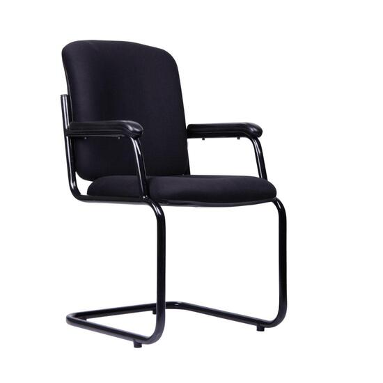 Durian Fabric Chair Black 520x470x930 mm 12 mm Thick Hot Pressed BWR Office Chairs_1