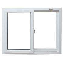 Sri Saicharan Sliding 2 Track 2 Panel White uPVC Window 4 x 4 ft_0