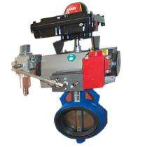 AMTECH 1 - 60 inch Pneumatic Stainless Steel Butterfly Valve 2103A_0