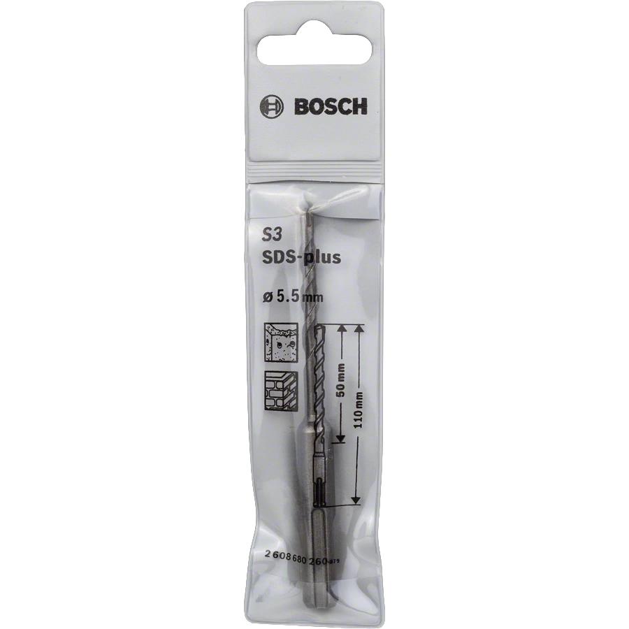 BOSCH 5.5 mm Drill Bits Hammer 2608680260 110 mm_1