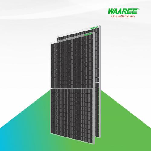 WAAREE Bi-55-520 520 W Mono PERC Bifacial Solar Panel_1