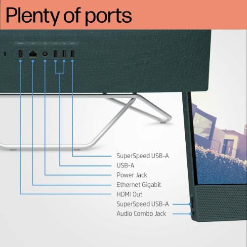 HP Windows 11 Home Intel 12 8 GB 23.8 in Desktop Computer_4