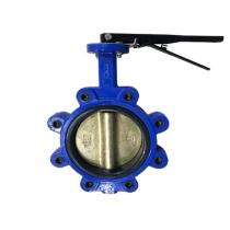 Delval 2 - 40 inch Manual DI Butterfly Valves Flanged 150 psi_0