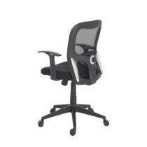 Durian Mesh Chair Black 590x670x1070 mm Two Pieces Injection Moulded Office Chairs_0