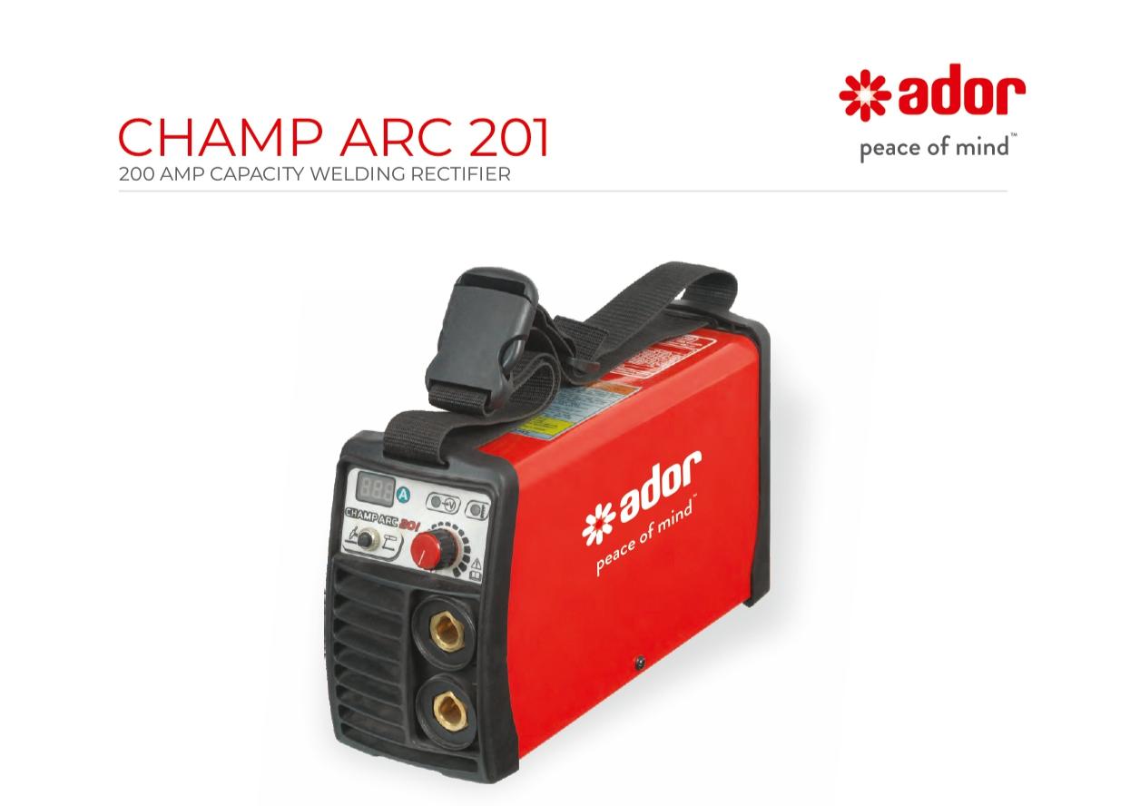 Ador 15 - 200 A Inverter based DC Welder Welding Machine CHAMP ARC 201 240 V 5 kVA_2