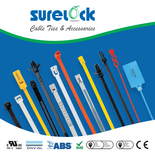 Surelock Nylon 100 mm 3.6 mm Cable Ties White_2