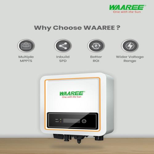 WAAREE WELW13000K 3 kW Single Phase String On Grid Solar Inverter_1