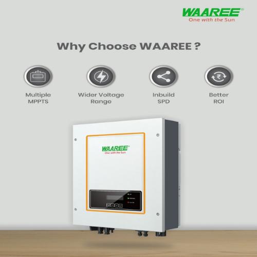 WAAREE WELW14000K 4 kW Single Phase String On Grid Solar Inverter_2