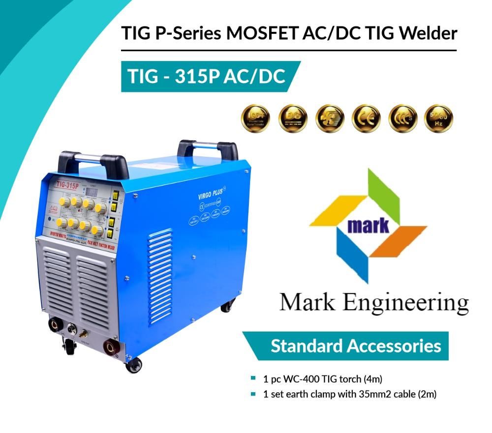 VIRGO PLUS 15 - 315 A TIG/MMA Welding Machine TIG 315P AC/DC 415 V 12.3 kVA_2