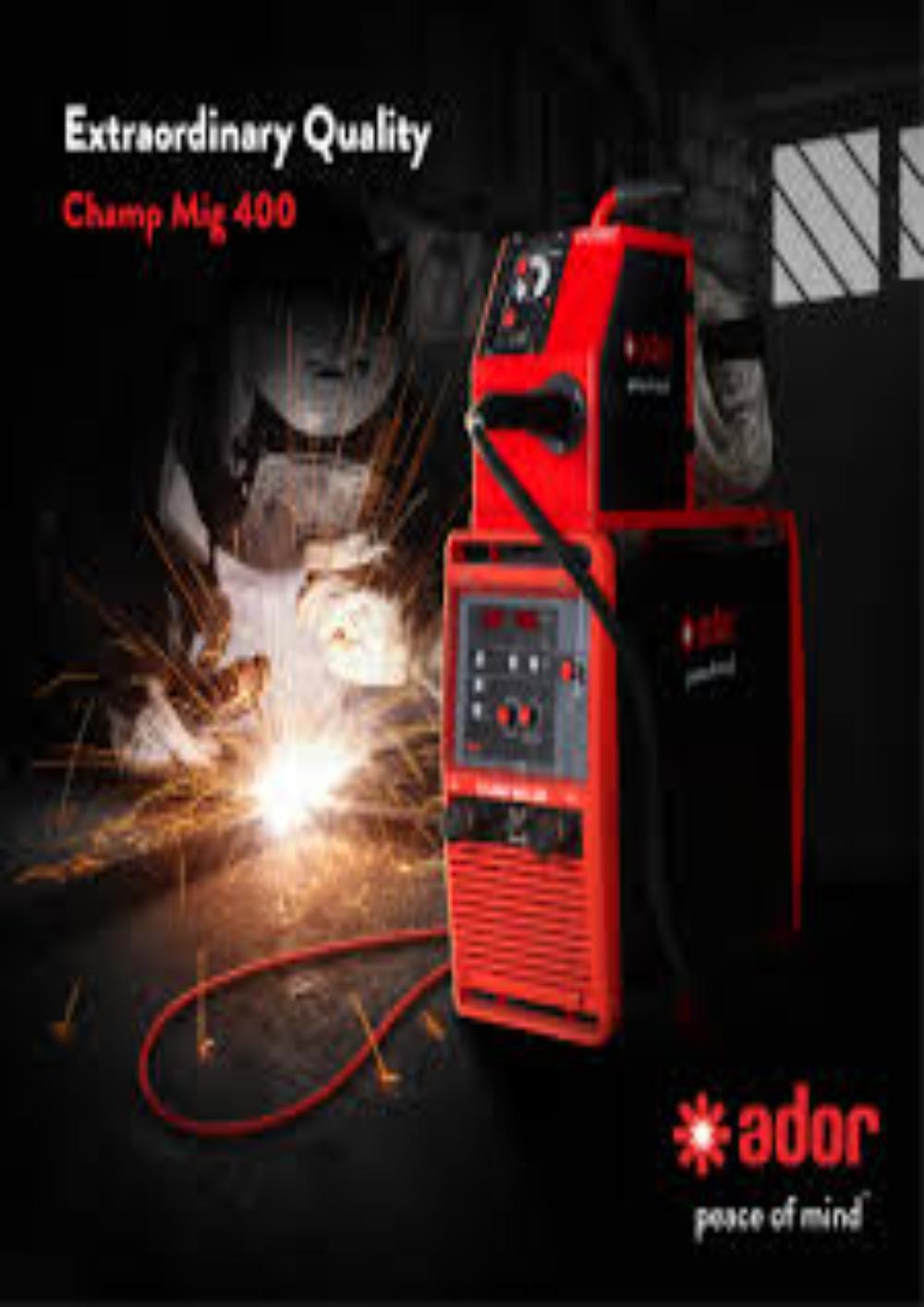 Ador 50 - 400 A GMAW Welding Machine CHAMP MIG 400 415 V 12 kVA_3