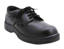 DSK RXG Synthetic Leather Steel Toe Safety Shoes Black_0