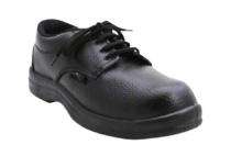 DSK RXG Synthetic Leather Steel Toe Safety Shoes Black_0