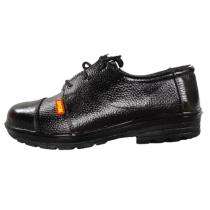 DSK CHIEF Genuine Leather Steel Toe Safety Shoes Black_0