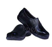 DSK NANCY Genuine Leather Steel Toe Safety Shoes Black_0