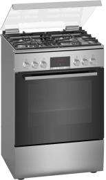 BOSCH HXR390I50K Four Burner Commercial Gas Stove Stainless Steel Silver and Black_0