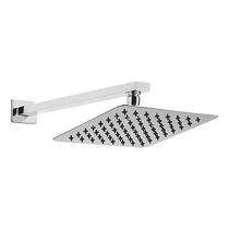 Aspire Home Studio Overhead Single Flow Shower 300 x 300 mm Stainless Steel_0