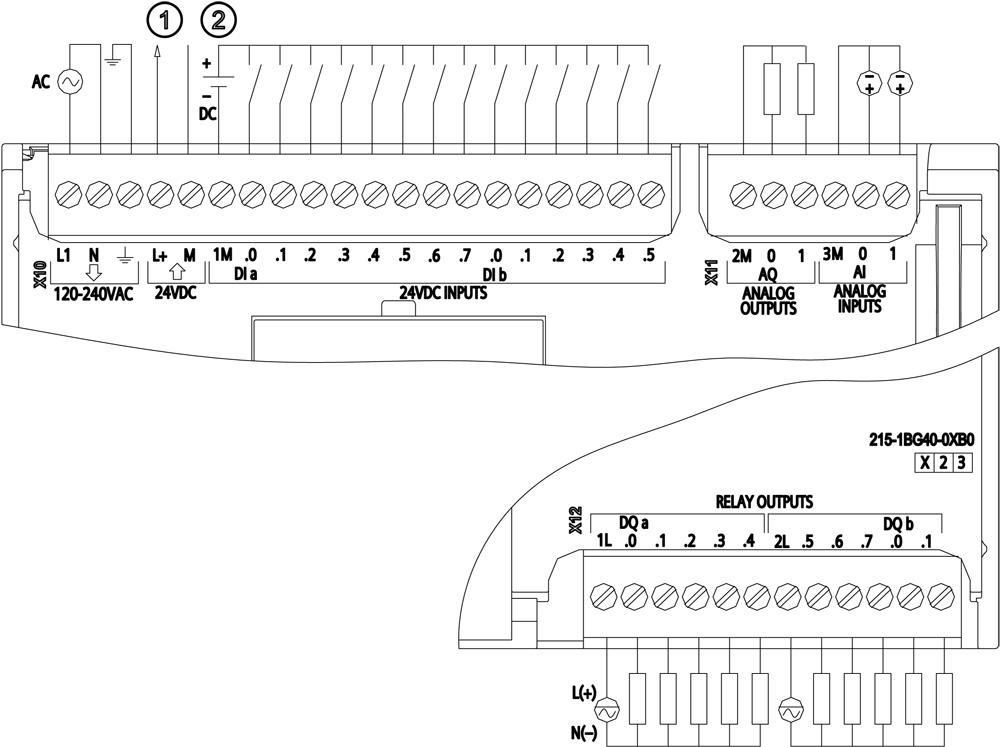 SIEMENS Programmable Logic Controller 6ES72151BG400XB0 85V to 265V_2