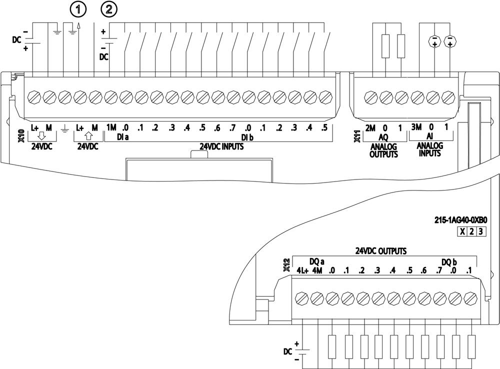 SIEMENS Programmable Logic Controller 6ES72151AG400XB0 24V_2