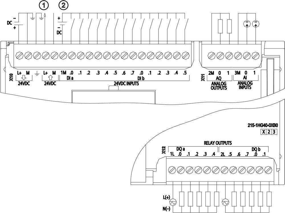 SIEMENS Programmable Logic Controller 6ES72151HG400XB0 24V_2