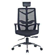 Durain Mesh Chair Black 630x675x1300 mm Two Pieces Injection Moulded Office Chairs_0