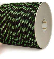 Kohinoor Nylon and Polyester Fiber Mountaineering 10.5 mm Ropes Green and Black 2500 kgf_0