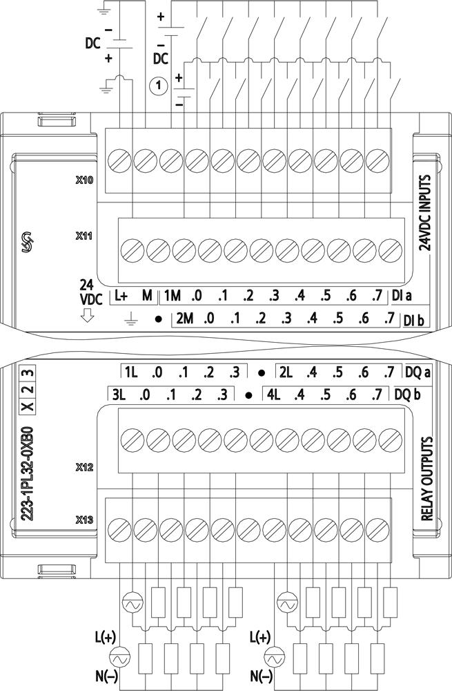 SIEMENS Programmable Logic Controller 6ES72231PL320XB0 24V_2