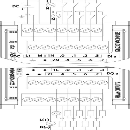 SIEMENS Programmable Logic Controller 6ES72231QH320XB0 24V_1