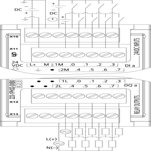 SIEMENS Programmable Logic Controller 6ES72231PH320XB0 24V_2