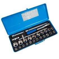 TAPARIA 27 Pcs 1/2 Square Socket Set_0