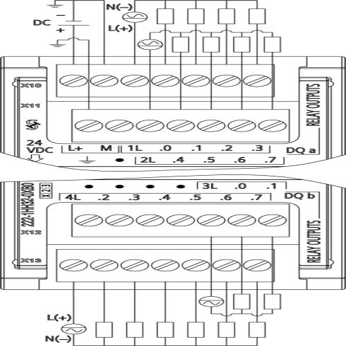 SIEMENS Programmable Logic Controller 6ES72221HH320XB0 24V_2