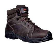 PERF Harrier S3 HRO SRC Leather Steel Toe Safety Shoes Brown_0