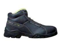 PERF Endurance High S3 SRC Leather Steel Toe Safety Shoes Black_0