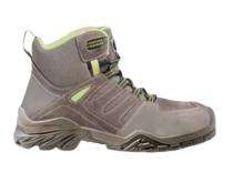 PERF Blackfire High ESD S1P SRC Suede Leather Steel Toe Safety Shoes Brown_0