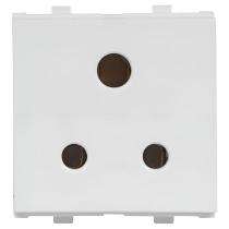 EnGem 6 A White 3 Pin Plug Electrical Sockets_0