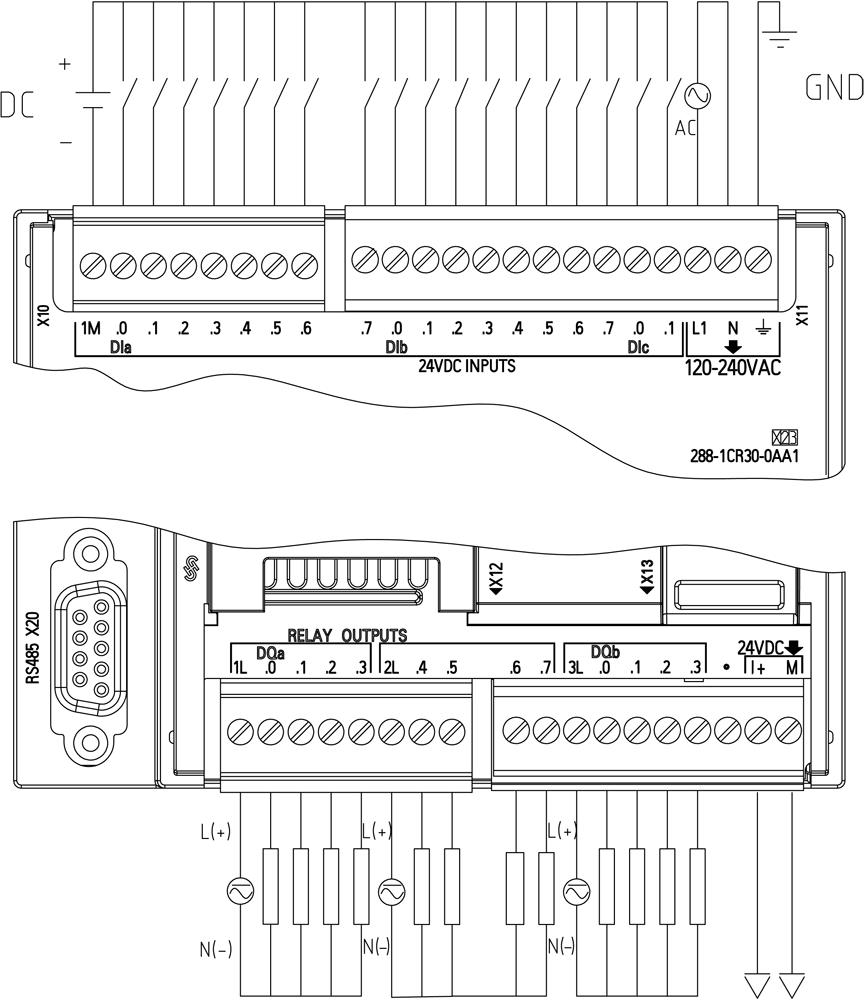 SIEMENS Programmable Logic Controller 6ES72881CR300AA1 85 To 264V_2