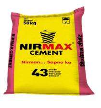 NIRMAX OPC 43 Grade Cement 50 kg_0