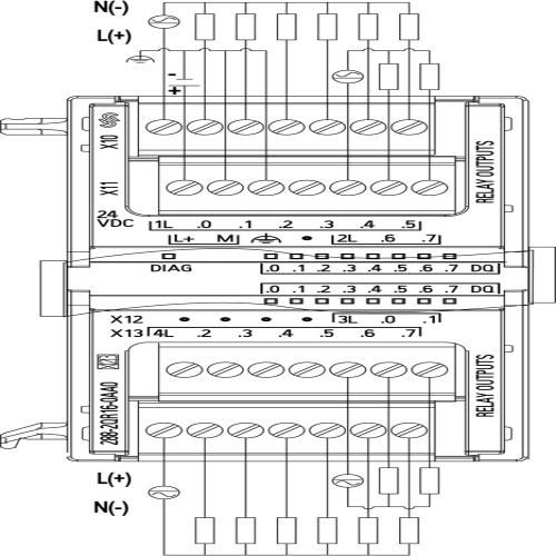 SIEMENS Programmable Logic Controller 6ES72882QR160AA0 24 V_2