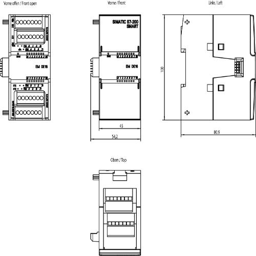 SIEMENS Programmable Logic Controller 6ES72882DE160AA0 24 V_2